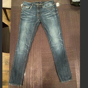 Vigoss New York Skinny Distressed Jeans